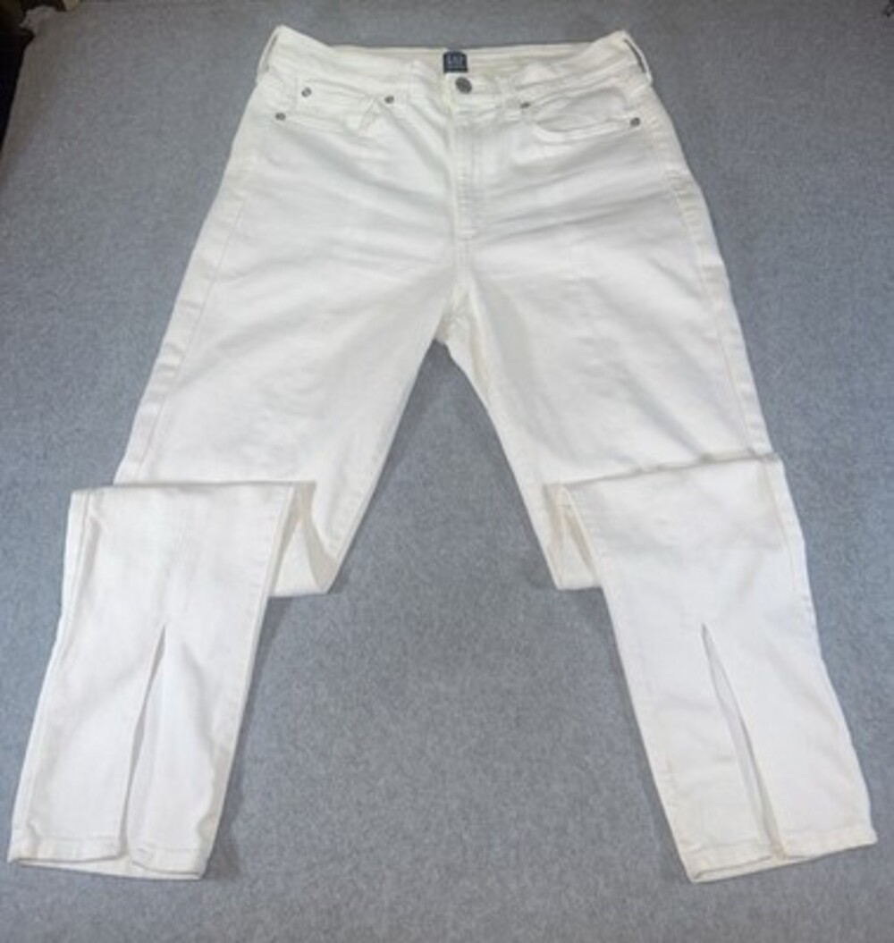 Womens Gap White True Skinny Jeans size 28 Regular 700 A
